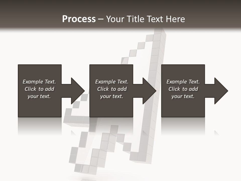 Icon Fly Background PowerPoint Template