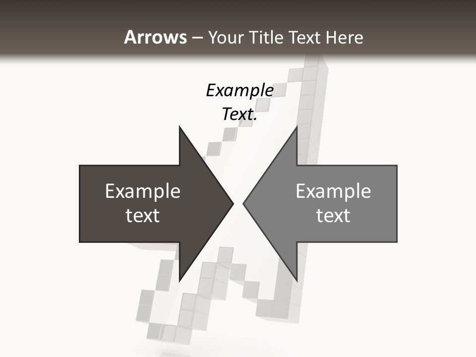 Icon Fly Background PowerPoint Template