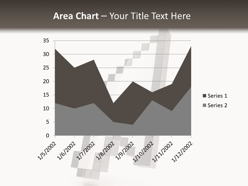 Icon Fly Background PowerPoint Template