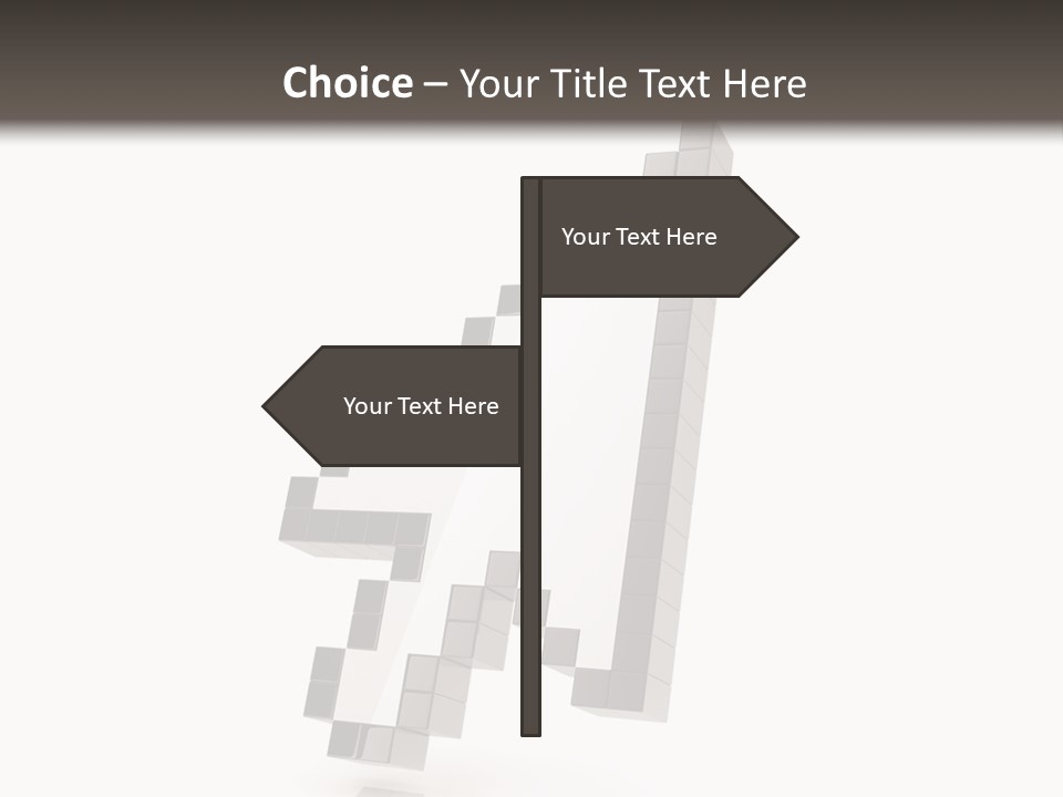 Icon Fly Background PowerPoint Template