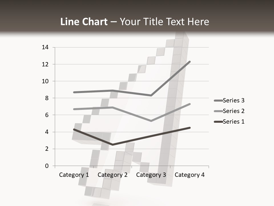 Icon Fly Background PowerPoint Template