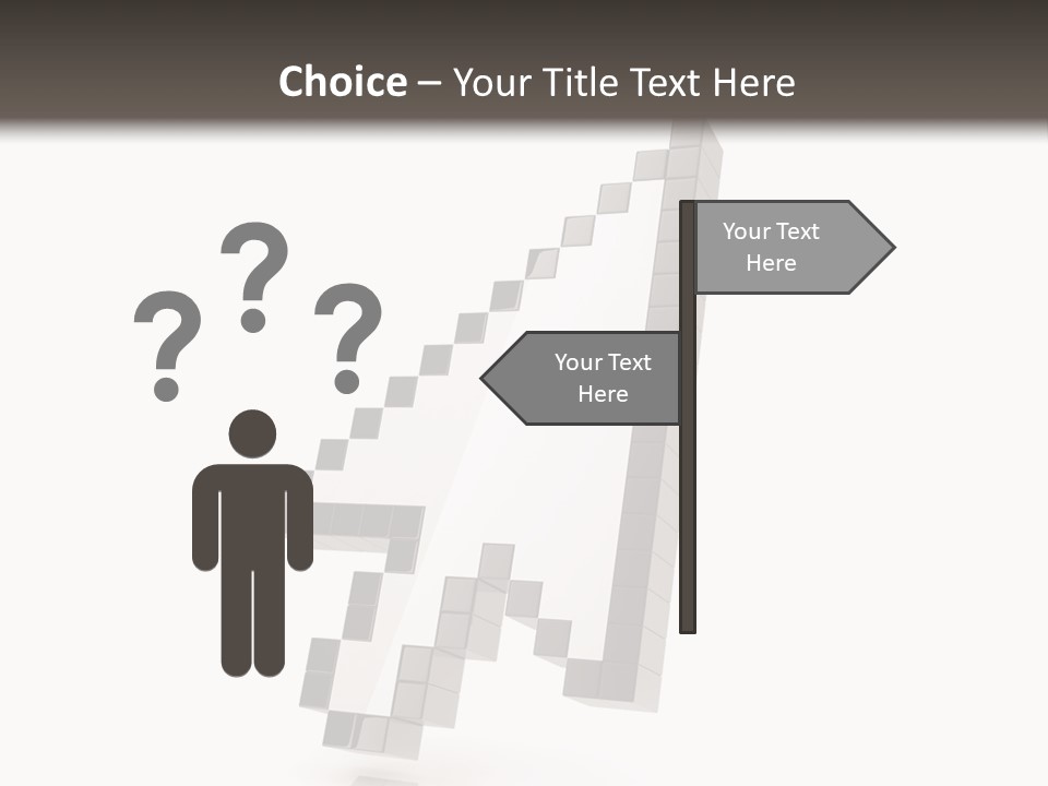 Icon Fly Background PowerPoint Template