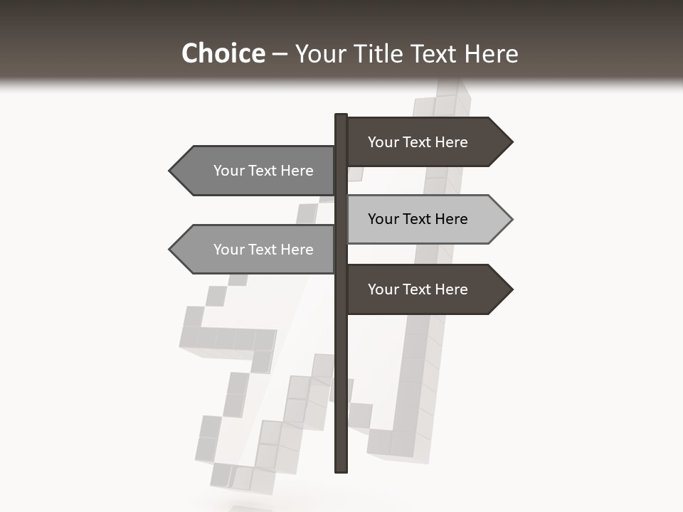 Icon Fly Background PowerPoint Template
