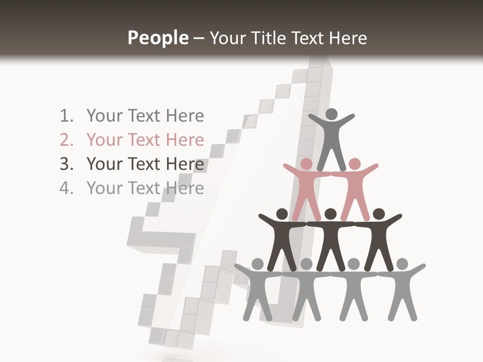 Icon Fly Background PowerPoint Template