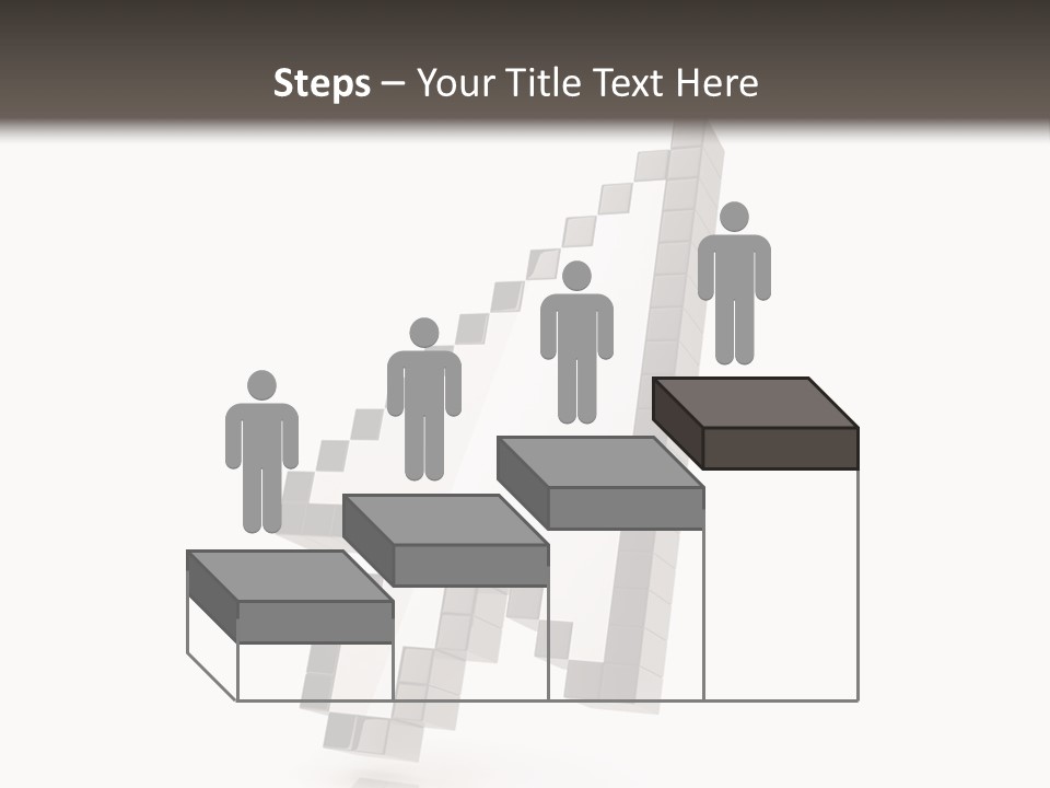 Icon Fly Background PowerPoint Template