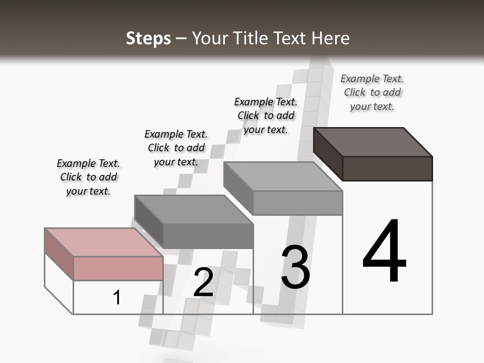 Icon Fly Background PowerPoint Template