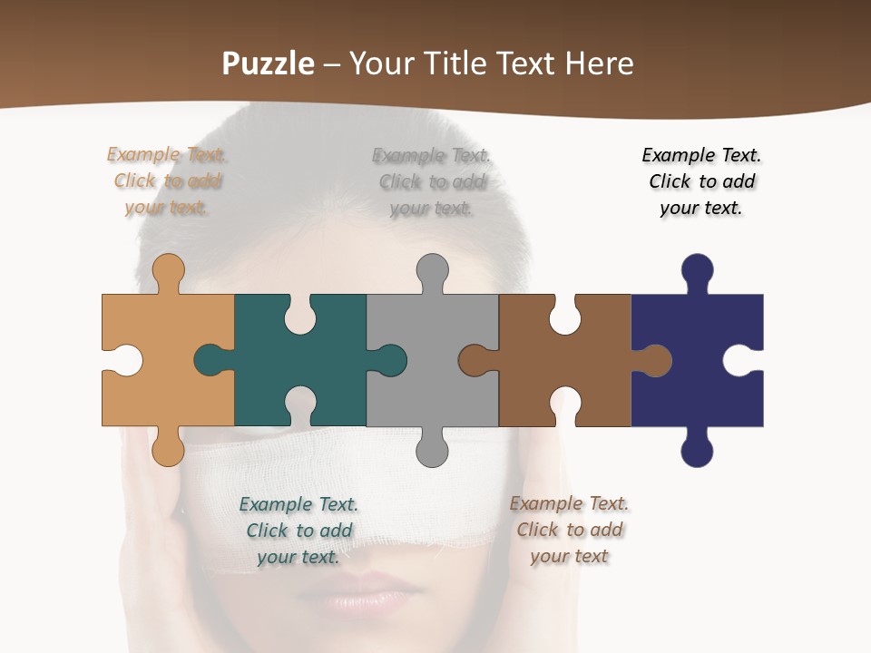 Adult Plastic Bandage PowerPoint Template