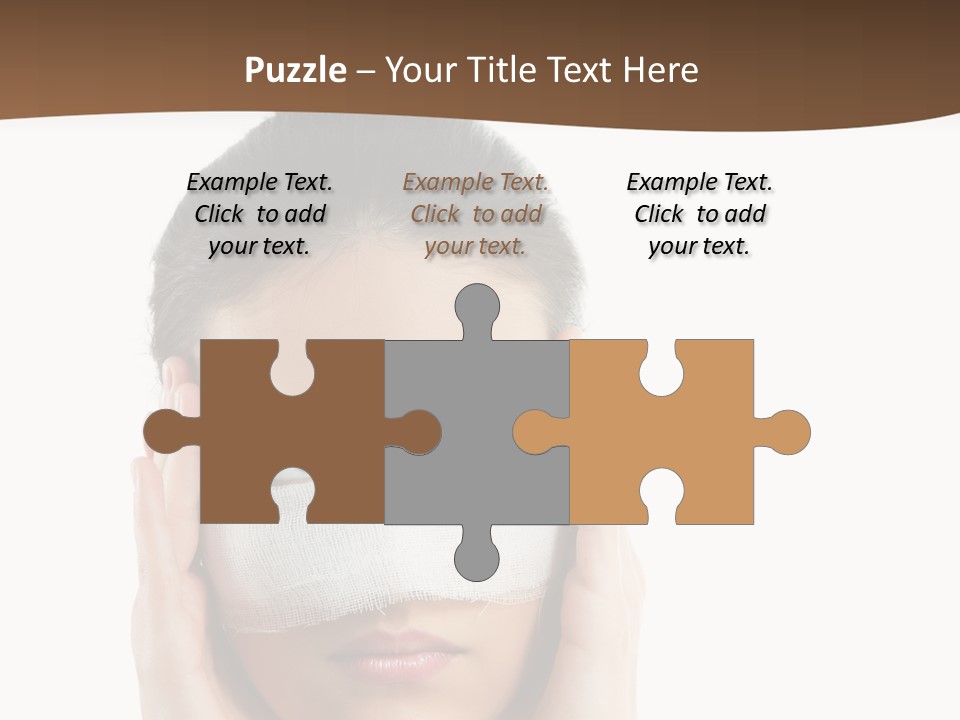 Adult Plastic Bandage PowerPoint Template