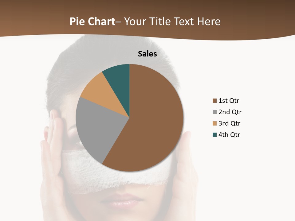 Adult Plastic Bandage PowerPoint Template