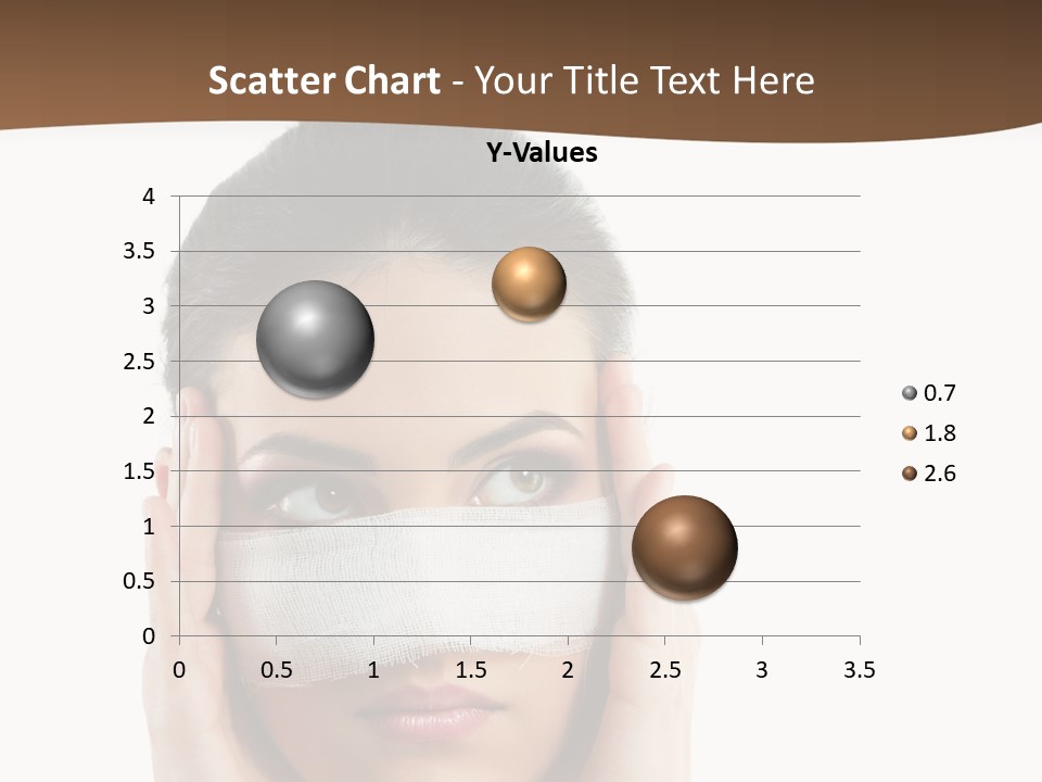 Adult Plastic Bandage PowerPoint Template