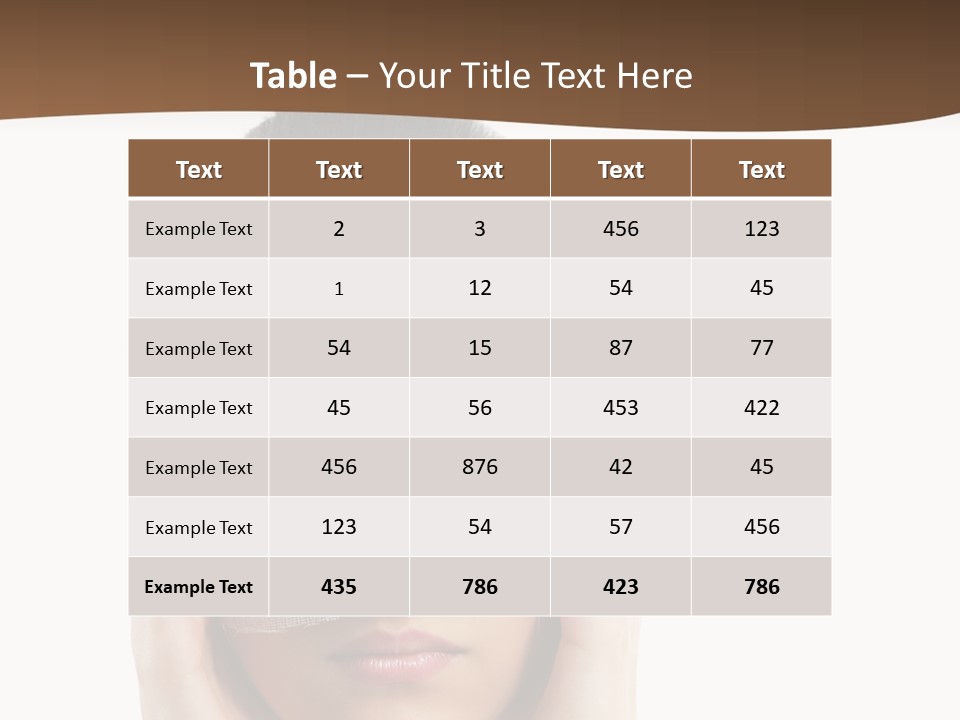 Adult Plastic Bandage PowerPoint Template