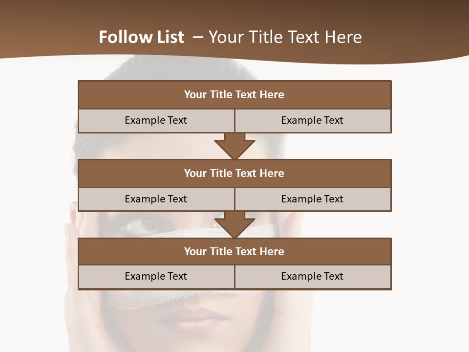 Adult Plastic Bandage PowerPoint Template