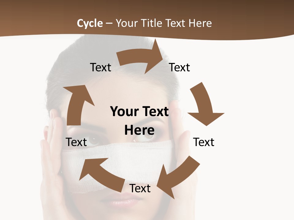 Adult Plastic Bandage PowerPoint Template