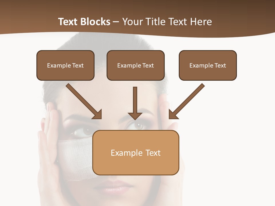 Adult Plastic Bandage PowerPoint Template