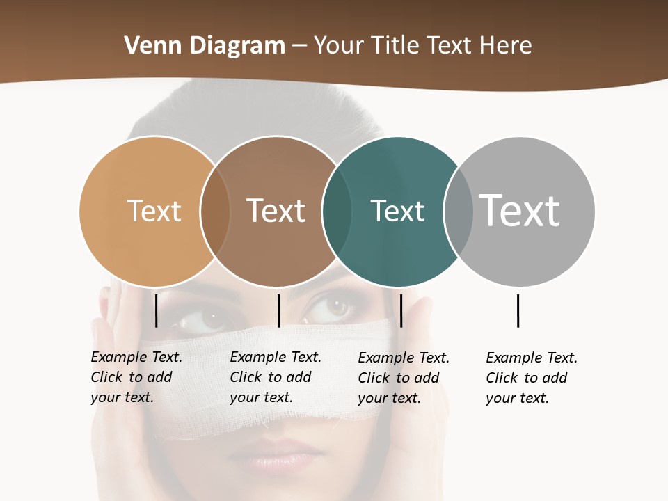 Adult Plastic Bandage PowerPoint Template