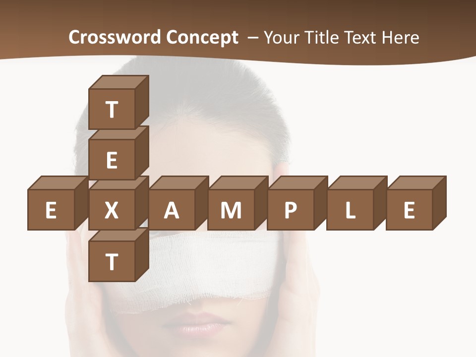 Adult Plastic Bandage PowerPoint Template