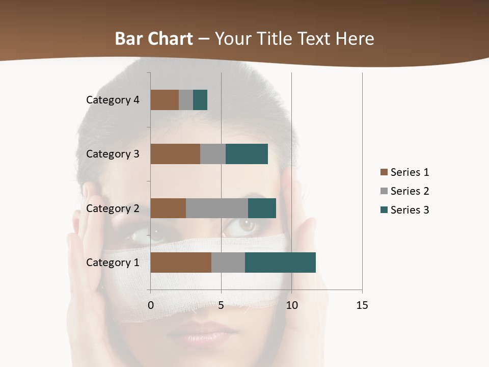 Adult Plastic Bandage PowerPoint Template