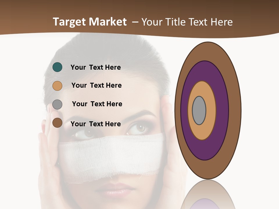 Adult Plastic Bandage PowerPoint Template