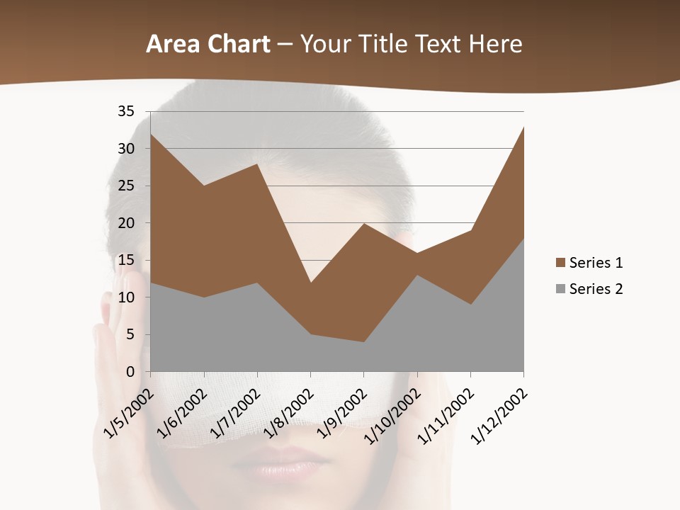 Adult Plastic Bandage PowerPoint Template