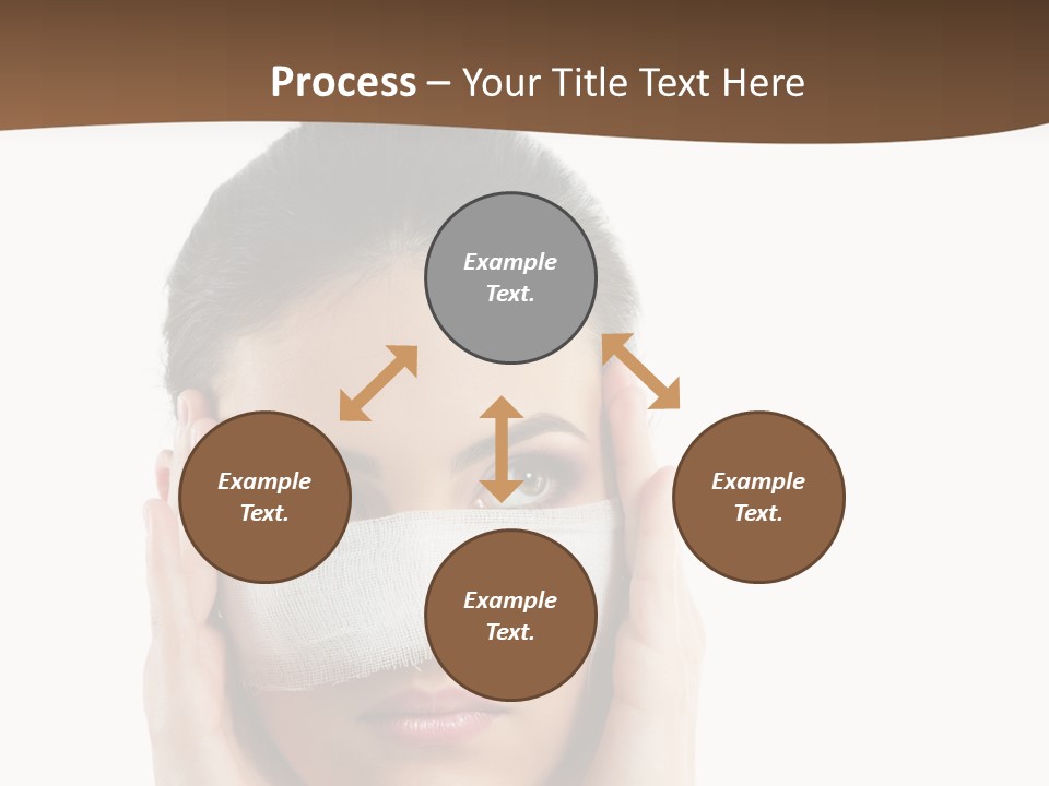 Adult Plastic Bandage PowerPoint Template