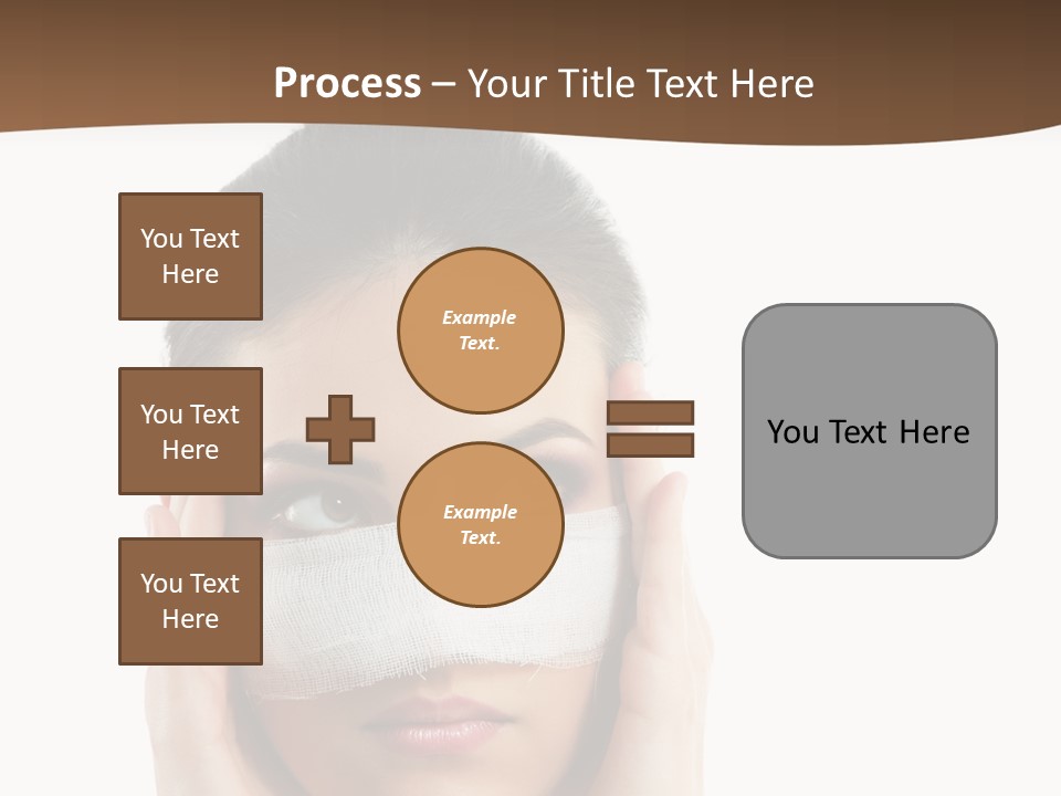 Adult Plastic Bandage PowerPoint Template