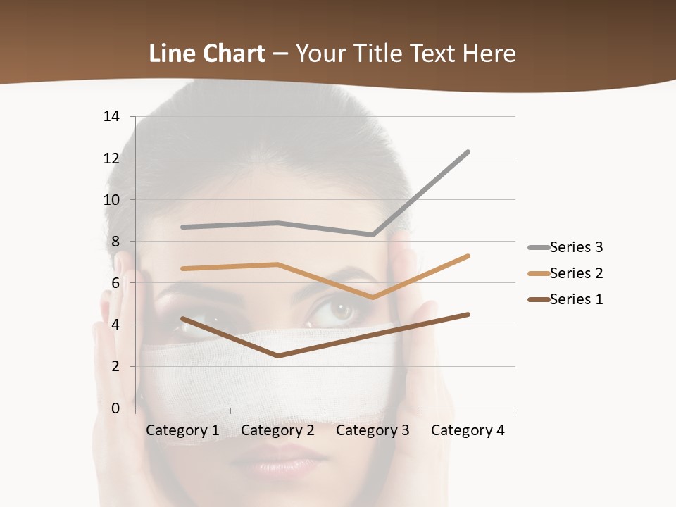 Adult Plastic Bandage PowerPoint Template