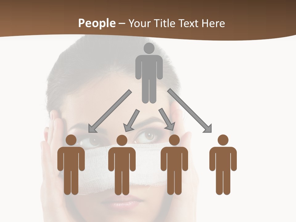 Adult Plastic Bandage PowerPoint Template