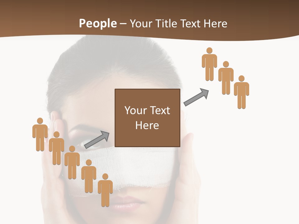 Adult Plastic Bandage PowerPoint Template