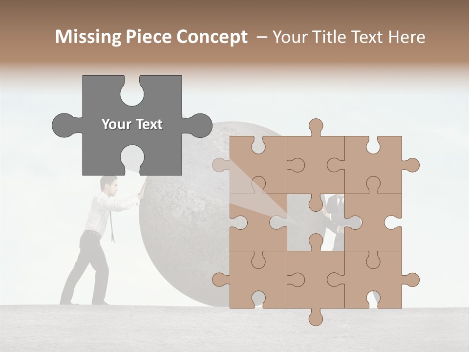 Opportunity Roll Stone PowerPoint Template