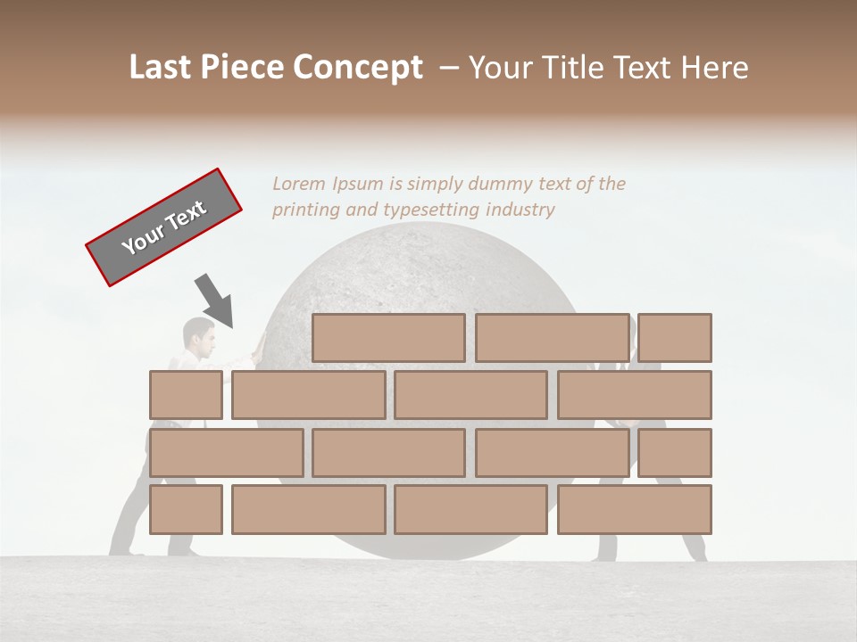 Opportunity Roll Stone PowerPoint Template