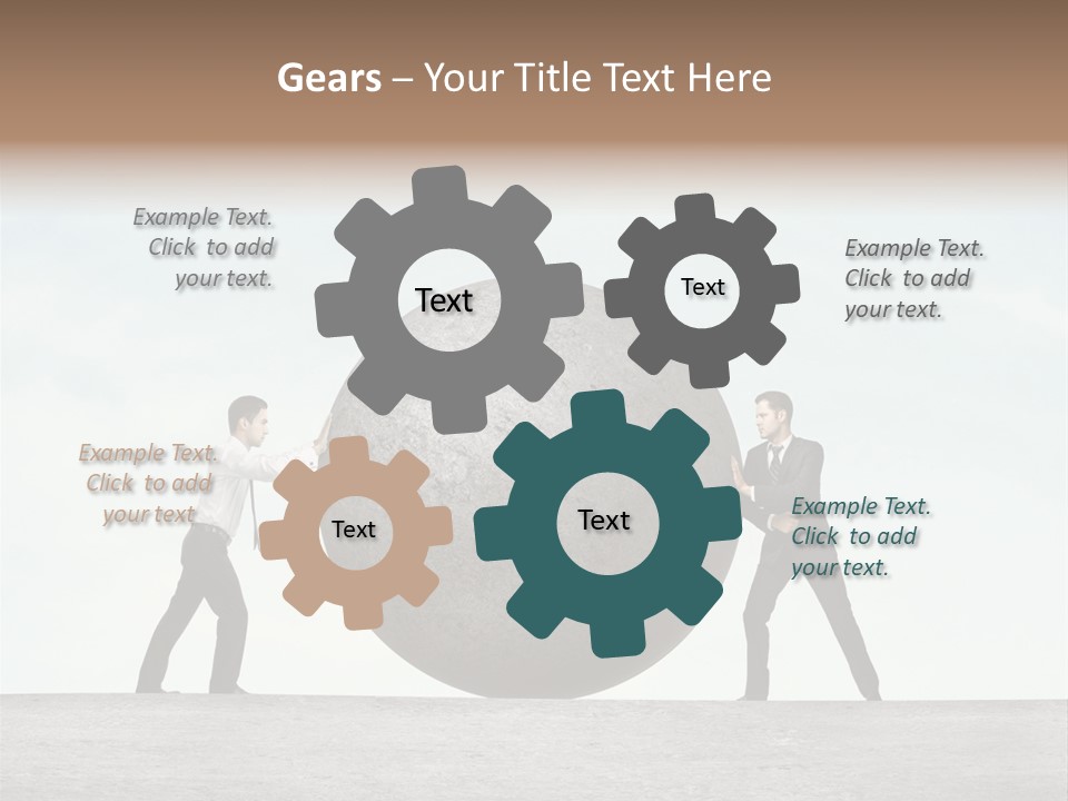 Opportunity Roll Stone PowerPoint Template