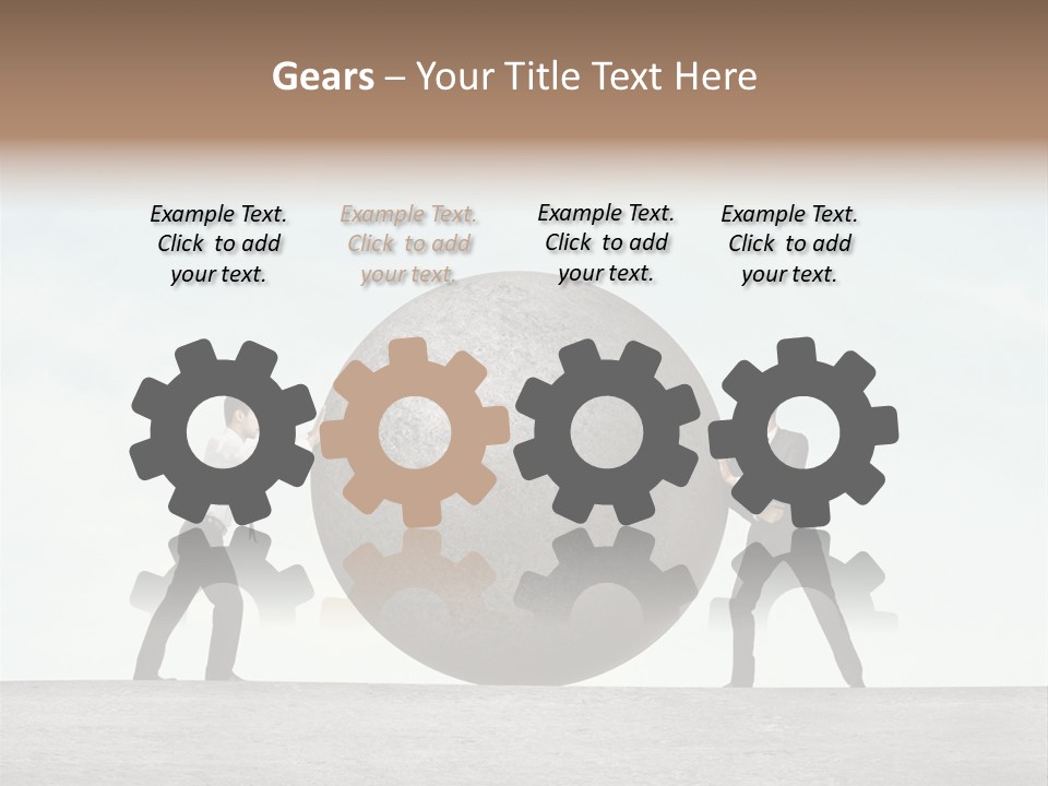 Opportunity Roll Stone PowerPoint Template