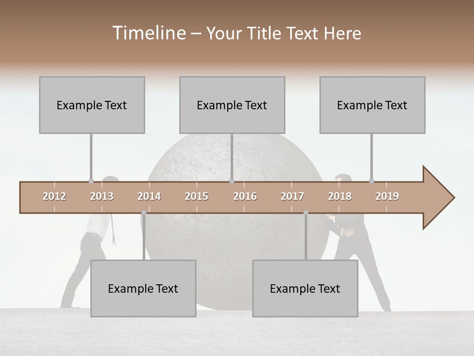 Opportunity Roll Stone PowerPoint Template