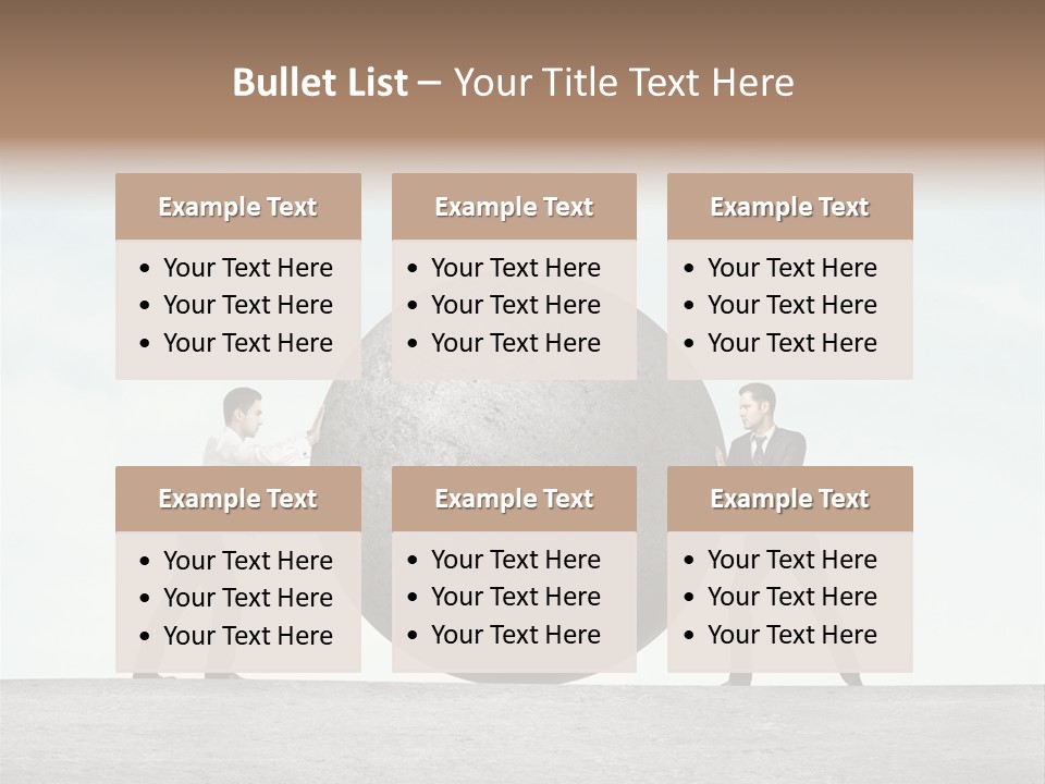 Opportunity Roll Stone PowerPoint Template