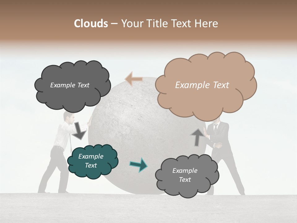 Opportunity Roll Stone PowerPoint Template