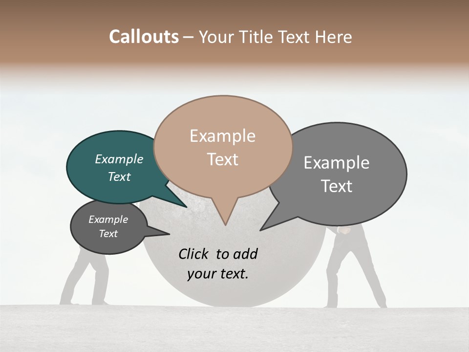 Opportunity Roll Stone PowerPoint Template
