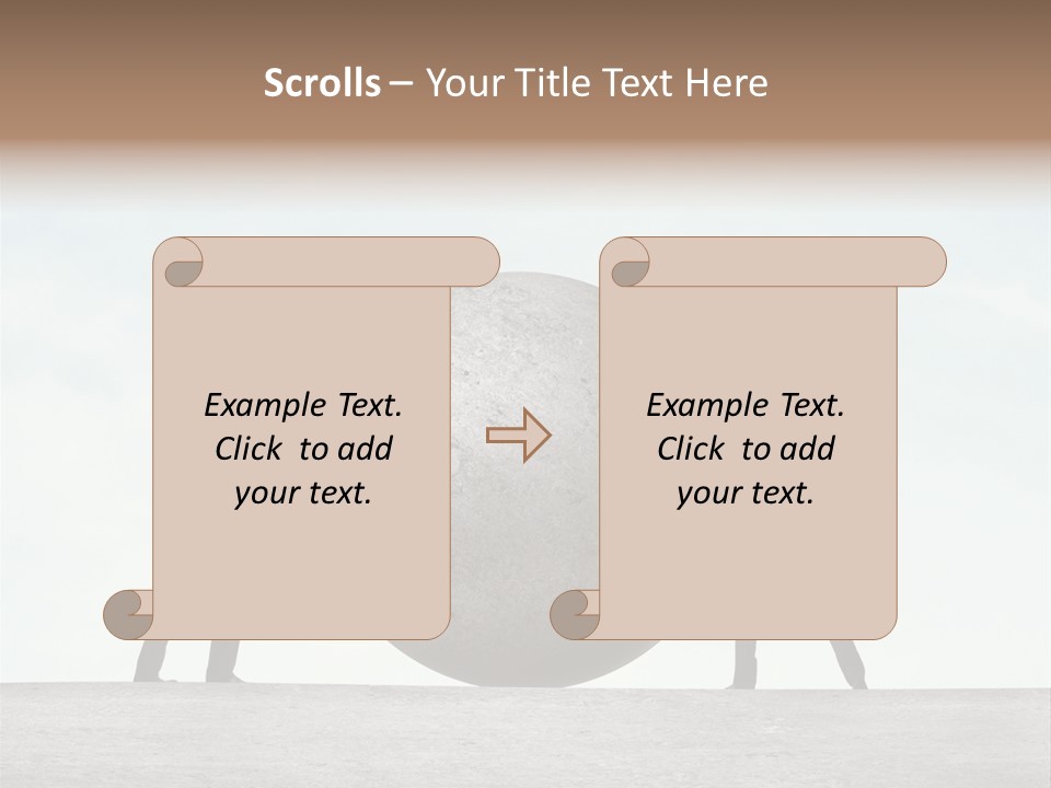 Opportunity Roll Stone PowerPoint Template