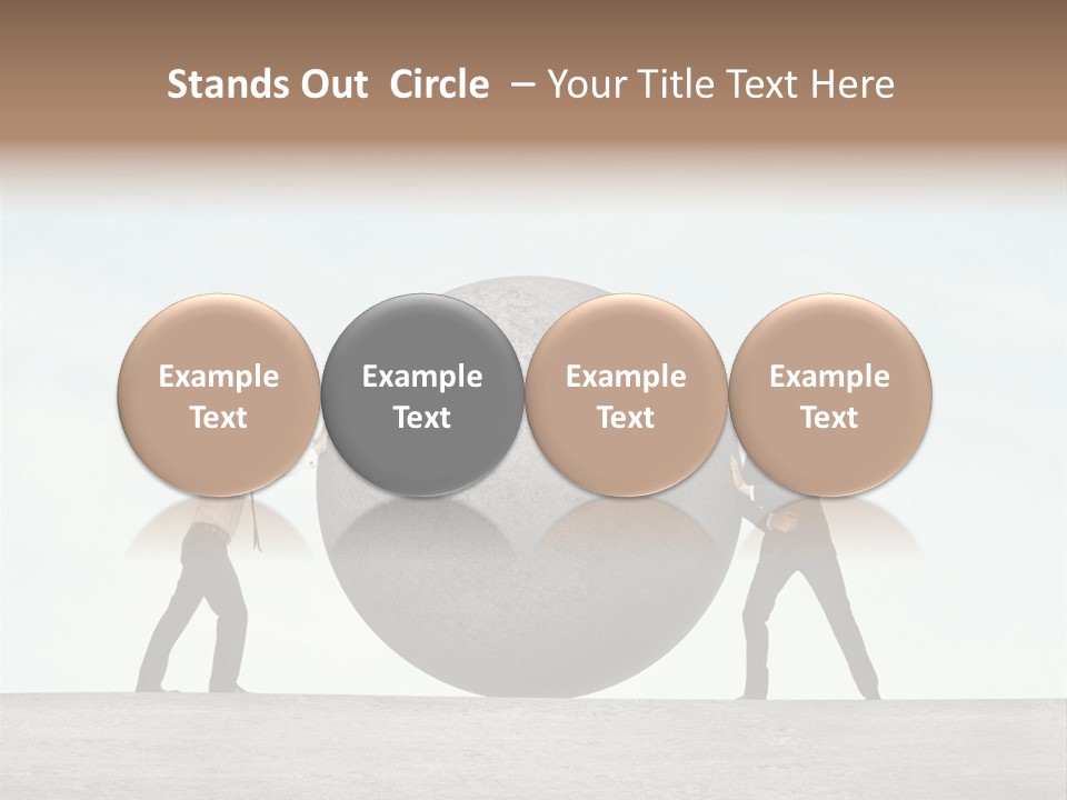 Opportunity Roll Stone PowerPoint Template
