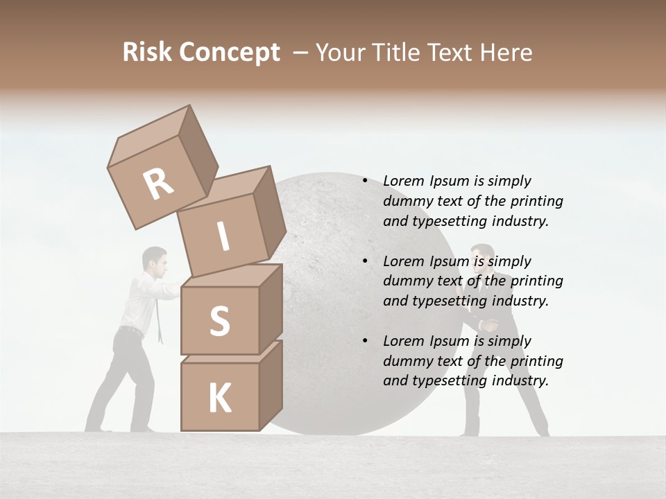 Opportunity Roll Stone PowerPoint Template