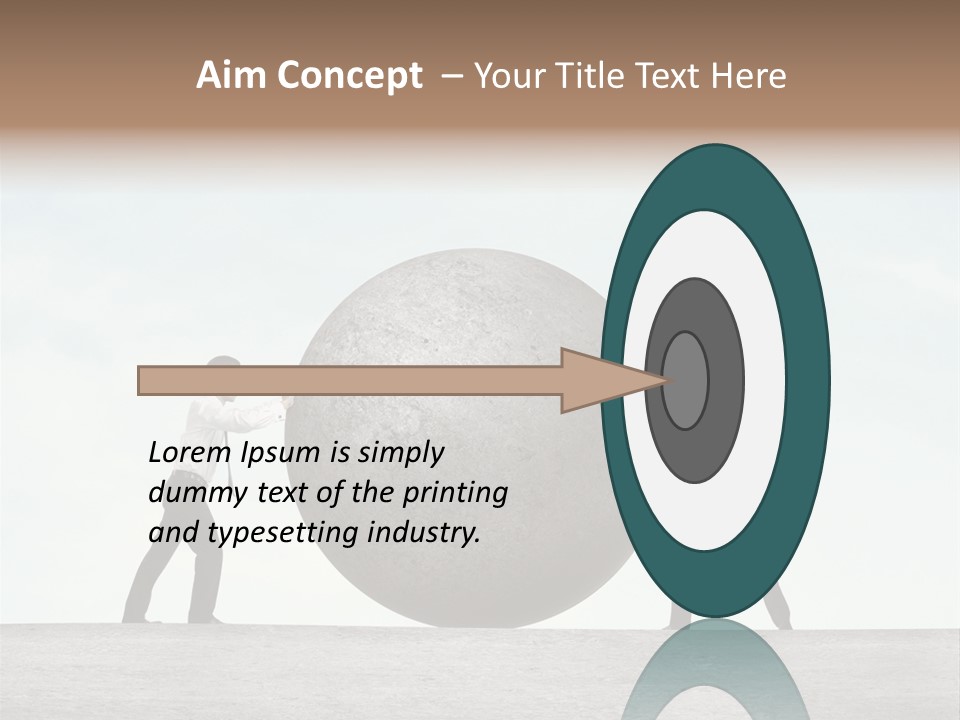 Opportunity Roll Stone PowerPoint Template