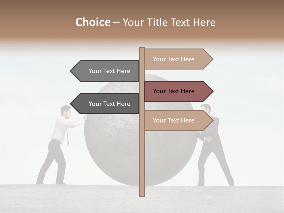 Opportunity Roll Stone PowerPoint Template