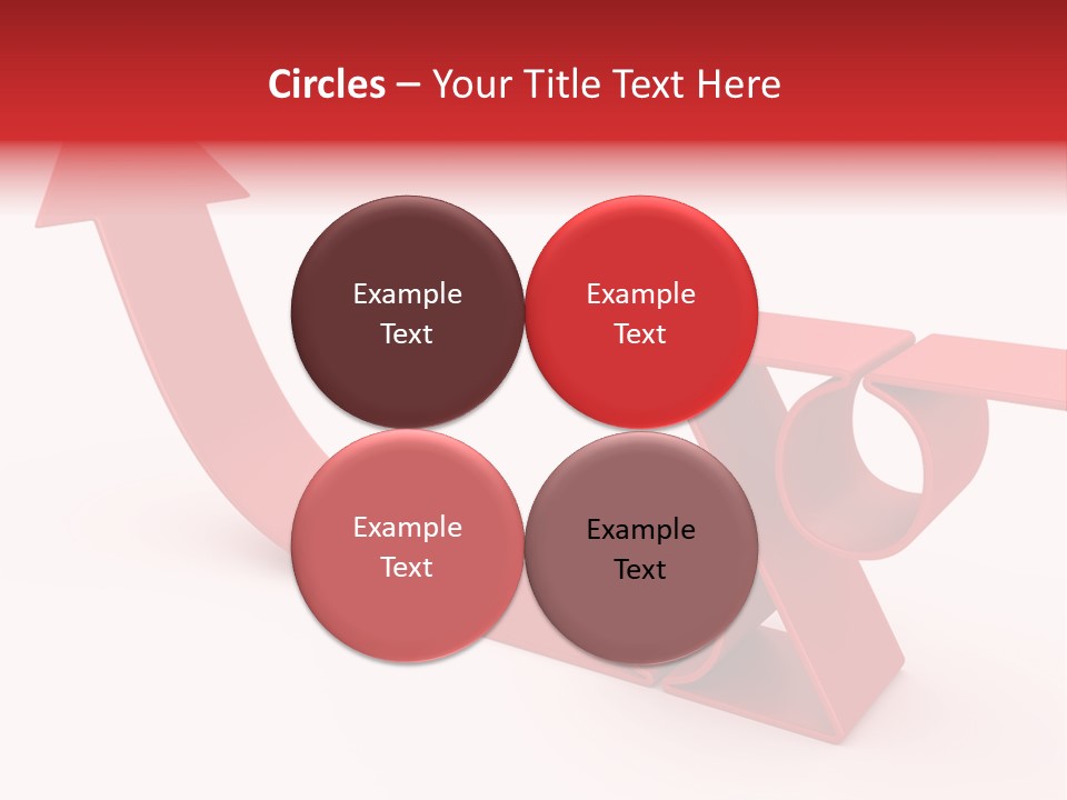 Increase Pathway Backdrop PowerPoint Template