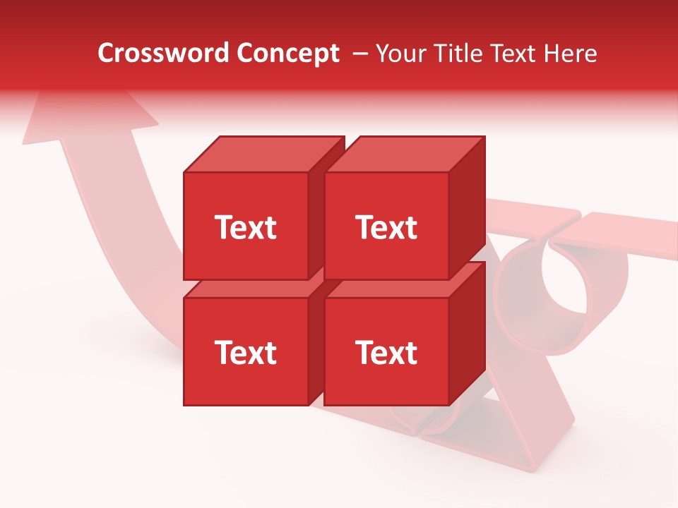 Increase Pathway Backdrop PowerPoint Template