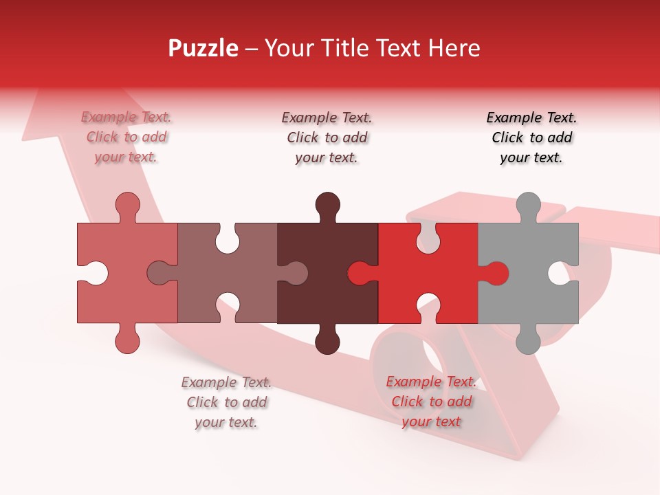 Increase Pathway Backdrop PowerPoint Template