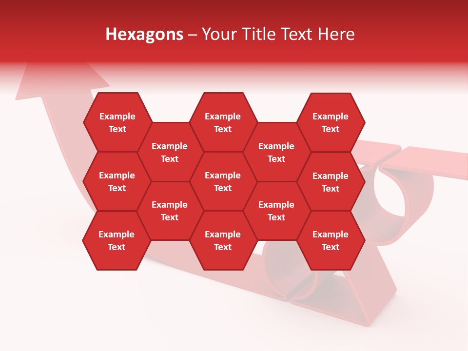 Increase Pathway Backdrop PowerPoint Template