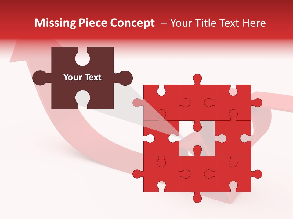 Increase Pathway Backdrop PowerPoint Template