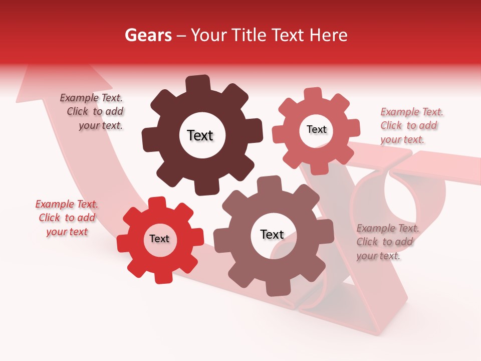 Increase Pathway Backdrop PowerPoint Template