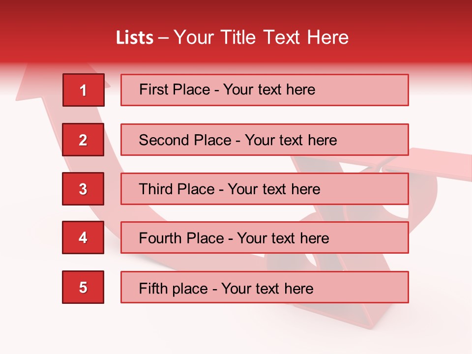 Increase Pathway Backdrop PowerPoint Template