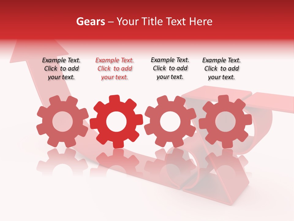 Increase Pathway Backdrop PowerPoint Template