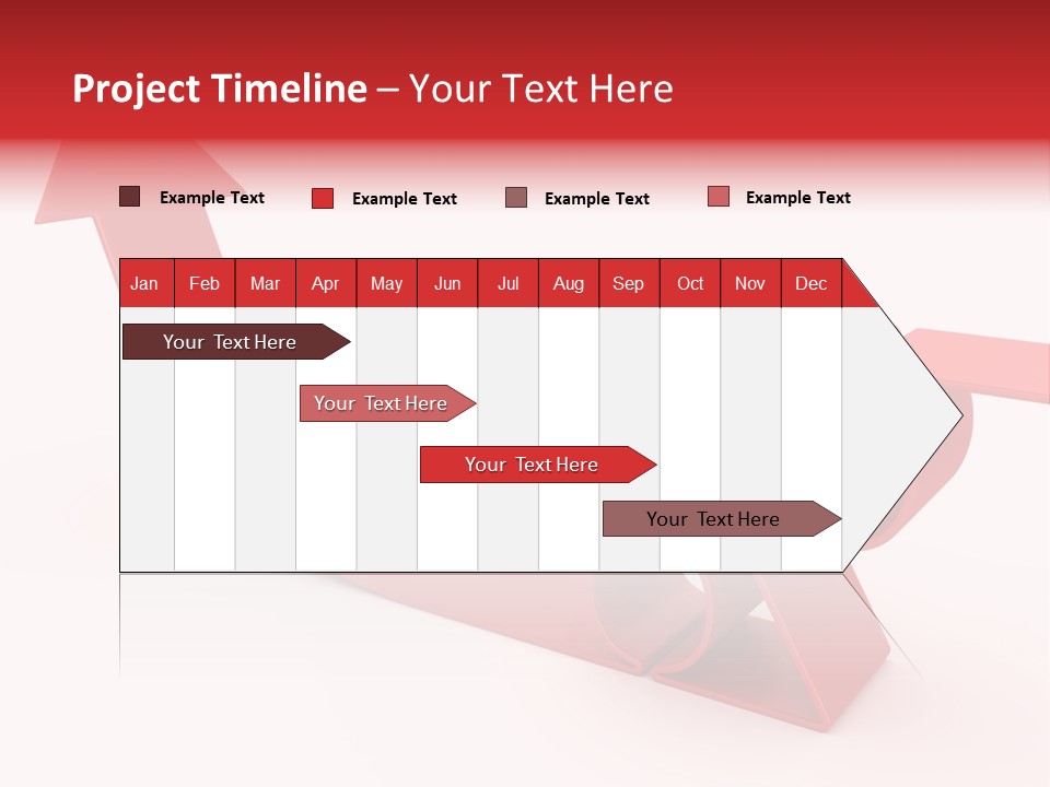 Increase Pathway Backdrop PowerPoint Template